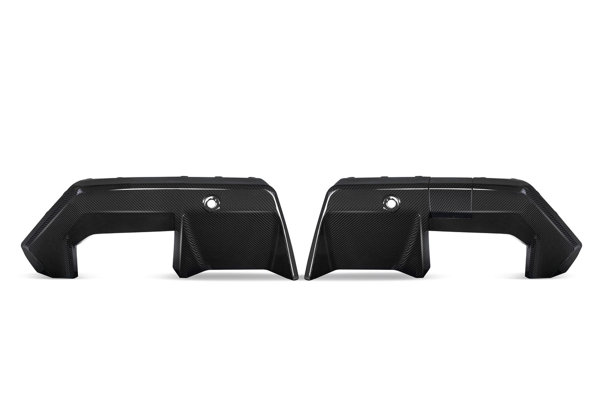 BMW M5C M5 G90 2024-ON with Aftermarket Parts - OE Style Rear Diffuser Pre-preg Carbon Fiber from Aero Republic