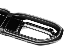 BMW M5 G90 G99 2025-ON with Aftermarket Parts - M5 Style Front Kidney Grill with LED Dry Pre-preg Carbon Fiber from Aero Republic