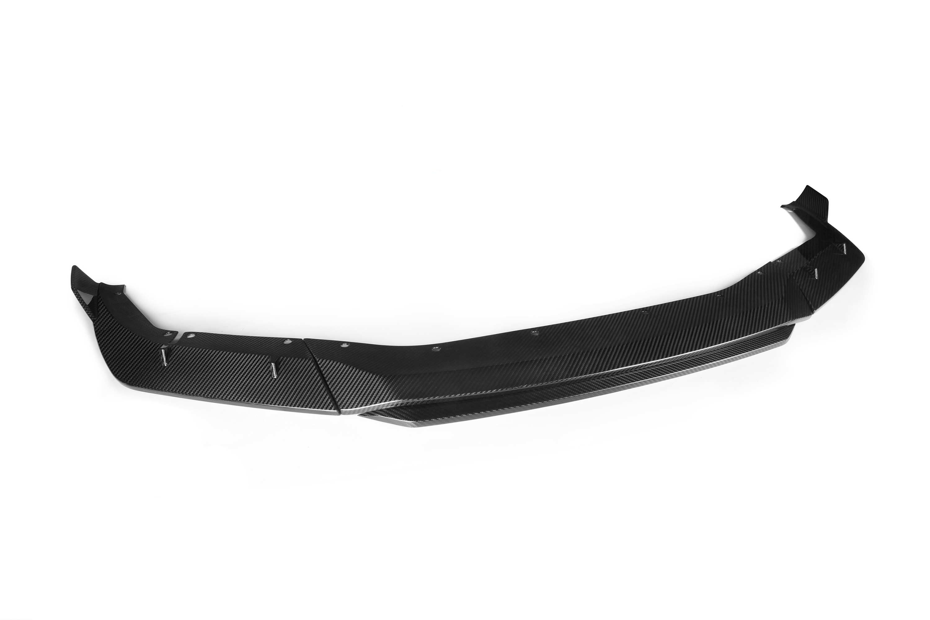 BMW M5 M5C F90 LCI 2021-ON with Aftermarket Parts - MT Style Front Lip Pre-preg Carbon Fiber from Aero Republic