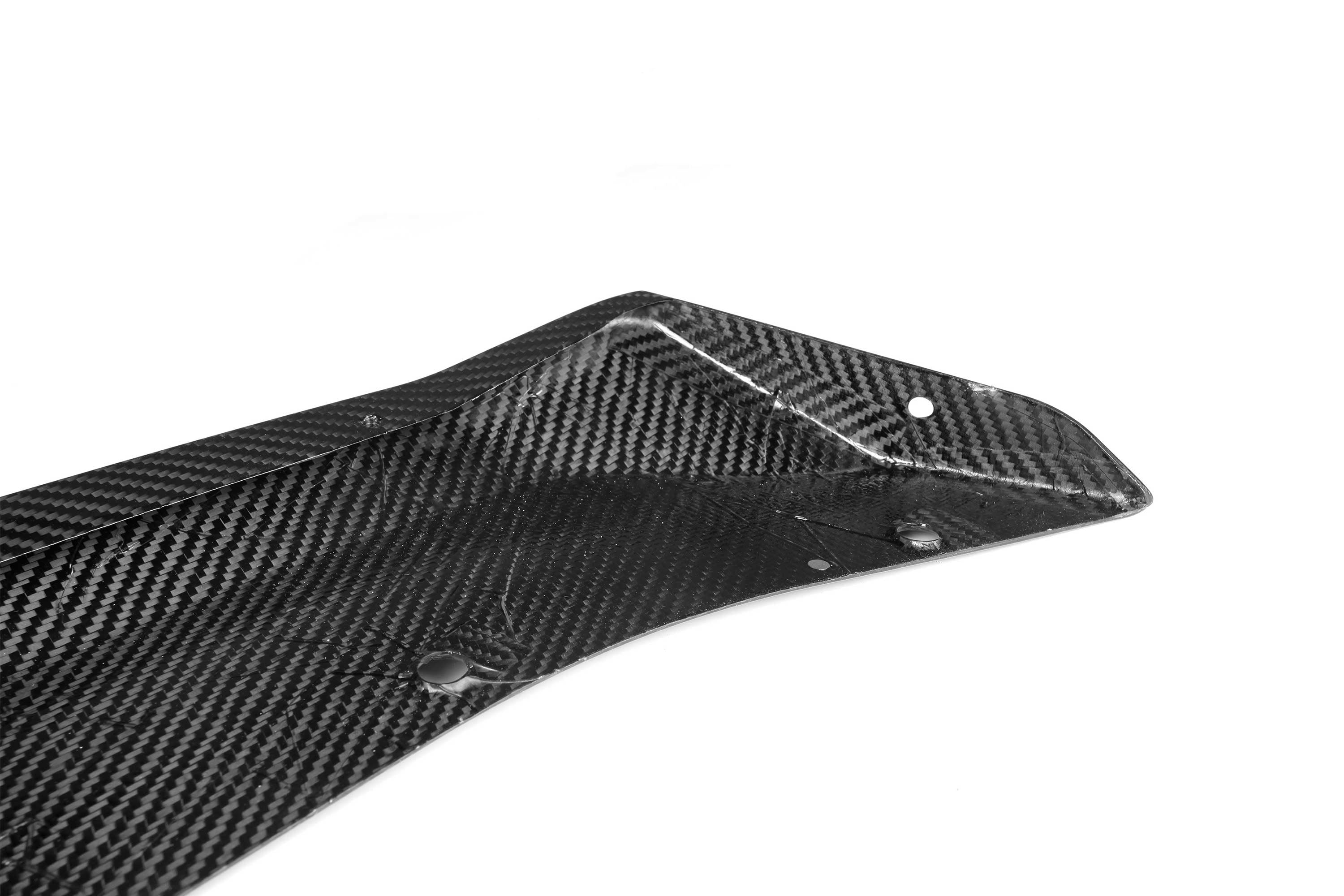 BMW M5 M5C F90 LCI 2021-ON with Aftermarket Parts - MT Style Front Lip Pre-preg Carbon Fiber from Aero Republic