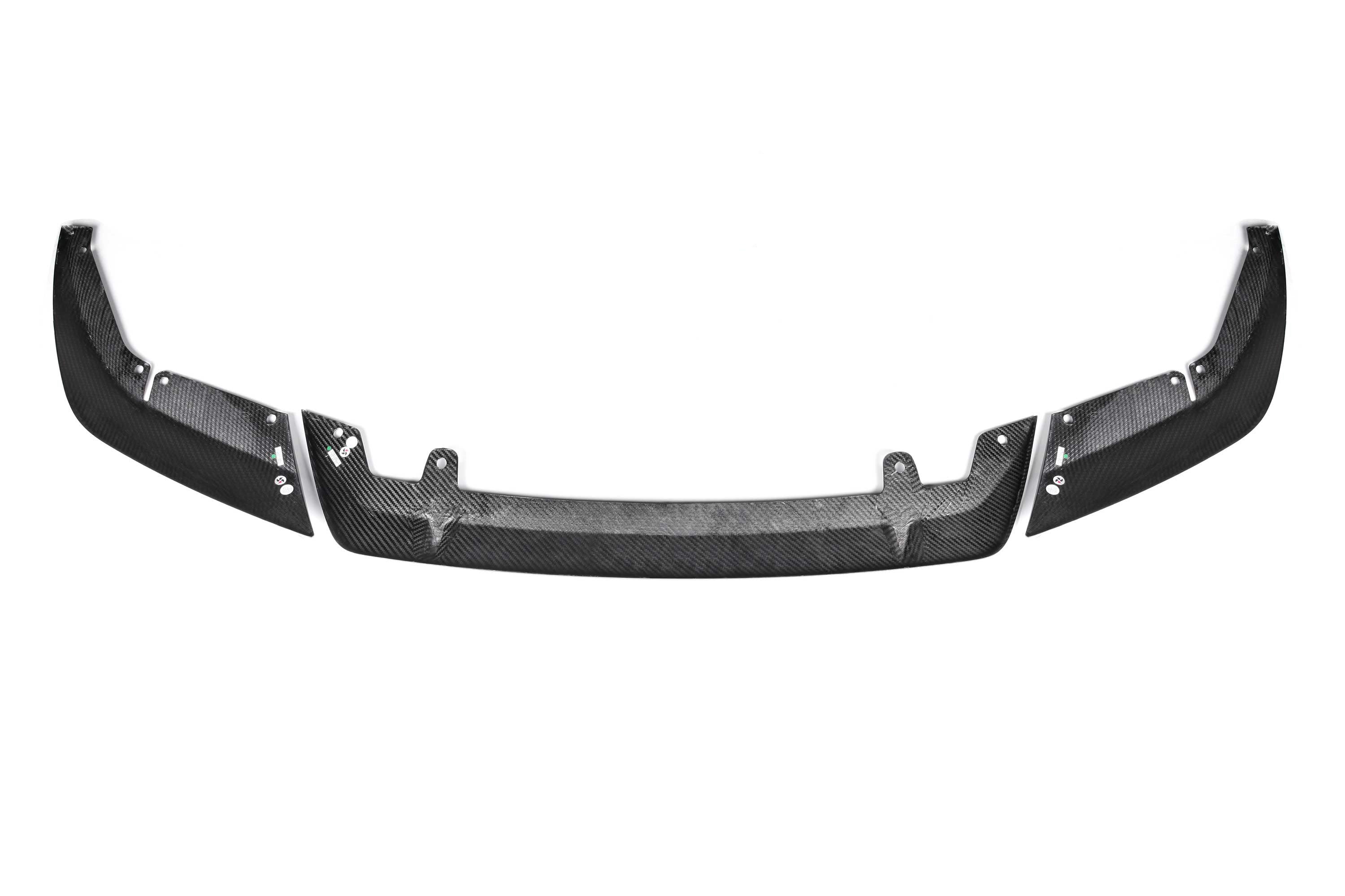 BMW M5 M5C F90 LCI 2021-ON with Aftermarket Parts - ST Style Front Lip Pre-preg Carbon Fiber from Aero Republic