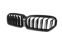 BMW M5 M5C F90 LCI 2021 2022 2023 2024 & 5 Series M550 540 G30 G31 LCI 2021 2022 2023 with Aftermarket Parts - Dual Slat Front Kidney Grill Pre-preg Carbon Fiber from Aero Republic