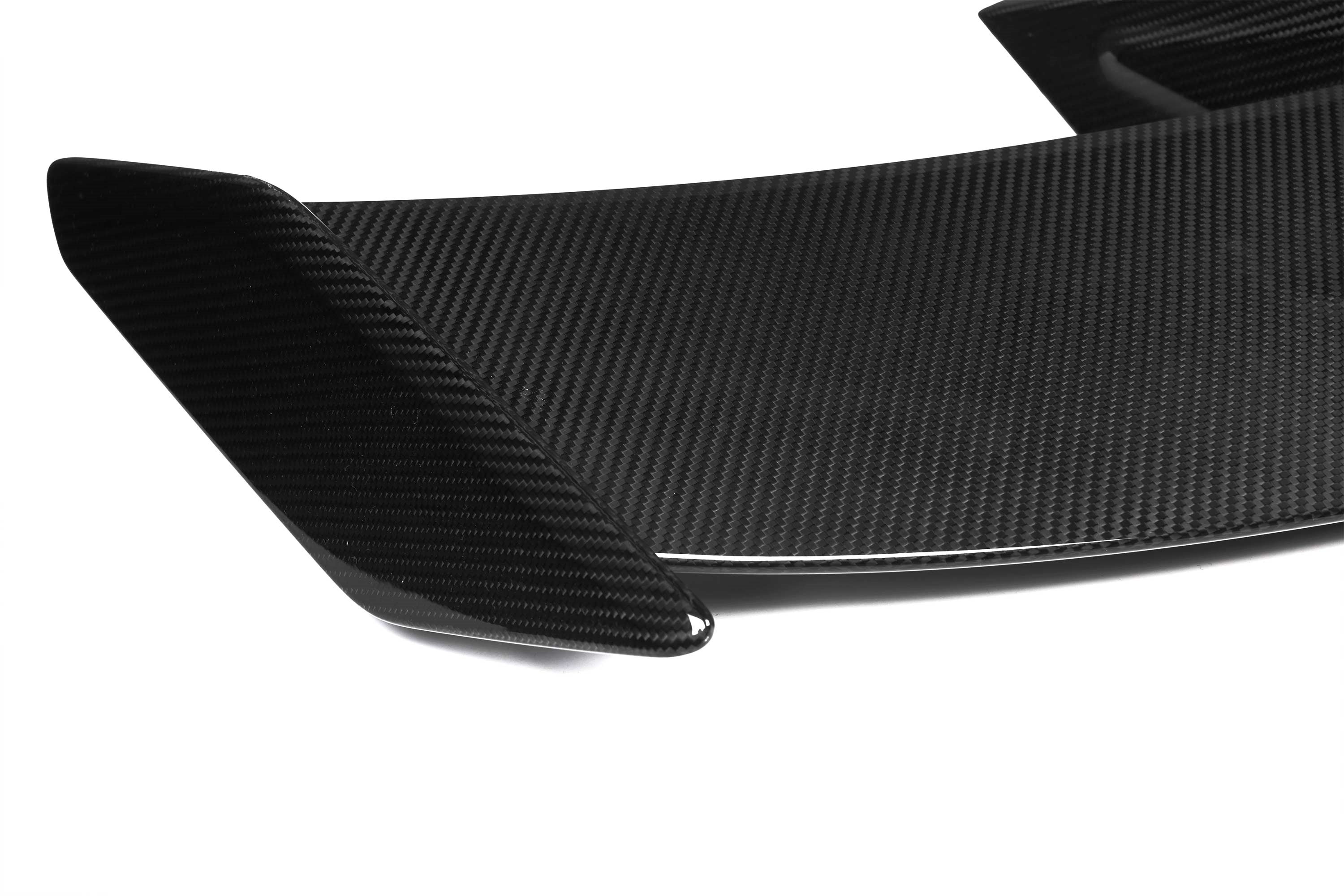 BMW M5 M5C F90 (Fits Both Pre-LCI & LCI) 2018 2019 2020 2021 2022 2023 & 5 Series M550 540 G30 (Fits both Pre-LCI & LCI) 2017 2018 2019 2020 2021 2022 2023 with Aftermarket Parts - MP Style Rear Wing Carbon Fiber/FRP?from ArmorExtend