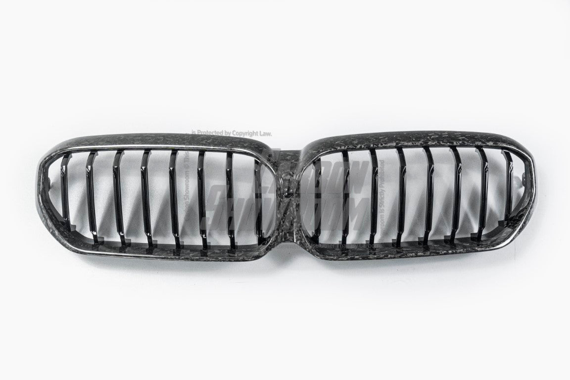 BMW M5 M5C F90 LCI 2021 2022 2023 2024 & 5 Series M550 540 G30 G31 LCI 2021 2022 2023?with Aftermarket Parts - Single Slat Front Kidney Grill Pre-preg Carbon Fiber from Aero Republic
