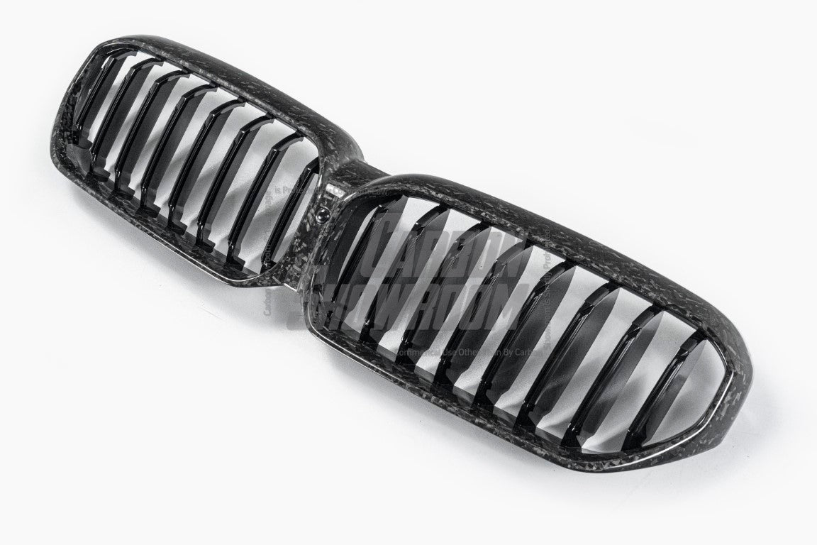 BMW M5 M5C F90 LCI 2021 2022 2023 2024 & 5 Series M550 540 G30 G31 LCI 2021 2022 2023?with Aftermarket Parts - Single Slat Front Kidney Grill Pre-preg Carbon Fiber from Aero Republic