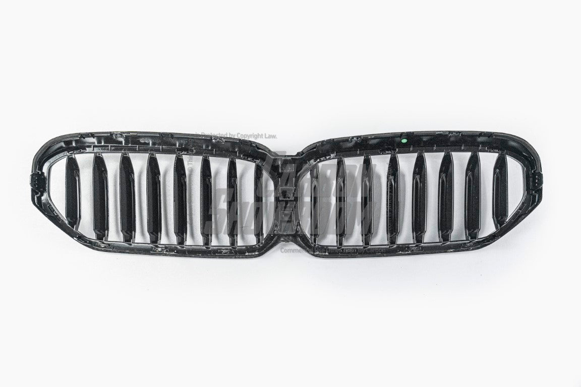 BMW M5 M5C F90 LCI 2021 2022 2023 2024 & 5 Series M550 540 G30 G31 LCI 2021 2022 2023?with Aftermarket Parts - Single Slat Front Kidney Grill Pre-preg Carbon Fiber from Aero Republic