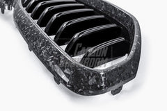 BMW M5 M5C F90 LCI 2021 2022 2023 2024 & 5 Series M550 540 G30 G31 LCI 2021 2022 2023?with Aftermarket Parts - Single Slat Front Kidney Grill Pre-preg Carbon Fiber from Aero Republic