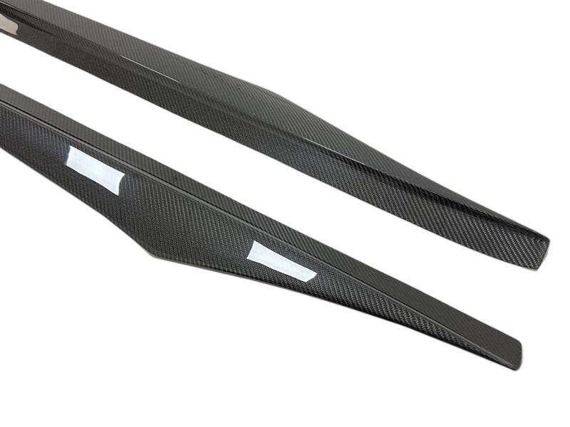 BMW M6 F06 F12 F13 2013 2014 2015 2016 2017 2018 2019 with Aftermarket Parts - Vor Style Side Skirts Carbon Fiber from Aero Republic