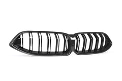 BMW M8 F91 F92 F93 2019-ON with Aftermarket Parts - Dual Slat Front Kidney Grill Pre-preg Carbon Fiber from Aero Republic