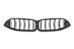 BMW M8 F91 F92 F93 2019-ON with Aftermarket Parts - Dual Slat Front Kidney Grill Pre-preg Carbon Fiber from Aero Republic