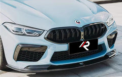 BMW M8 F91 F92 F93 2019-ON with Aftermarket Parts - AC Style Front Lip Carbon Fiber from Aero Republic