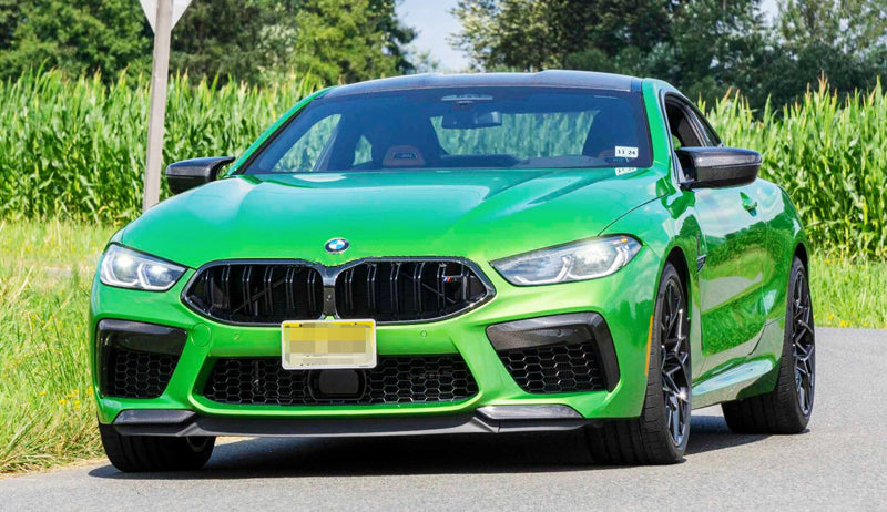 BMW M8 F91 F92 F93 2019-ON with Aftermarket Parts - OEM Style Front Lip Carbon Fiber from Aero Republic