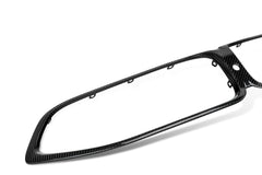 BMW M8 F91 F92 F93 2019-ON with Aftermarket Parts - Dual Slat Front Kidney Grill Pre-preg Carbon Fiber from Aero Republic