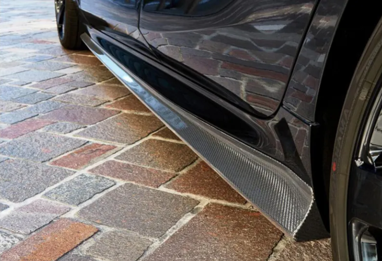 BMW M8 M8C F91 F92 F93 2019-ON with Aftermarket Parts - 3D Style?Side Skirts Carbon Fiber from Aero Republic