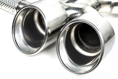 BMW X3 30i xDrive G45 2025-ON with Aftermarket Parts - Axle-back Exhaust Quad Exit Tips Conversion Stainless Steel / Carbon Fiber from Aero Republic
