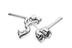 BMW X3 30i xDrive G45 2025-ON with Aftermarket Parts - Axle-back Exhaust Quad Exit Tips Conversion Stainless Steel / Carbon Fiber from Aero Republic