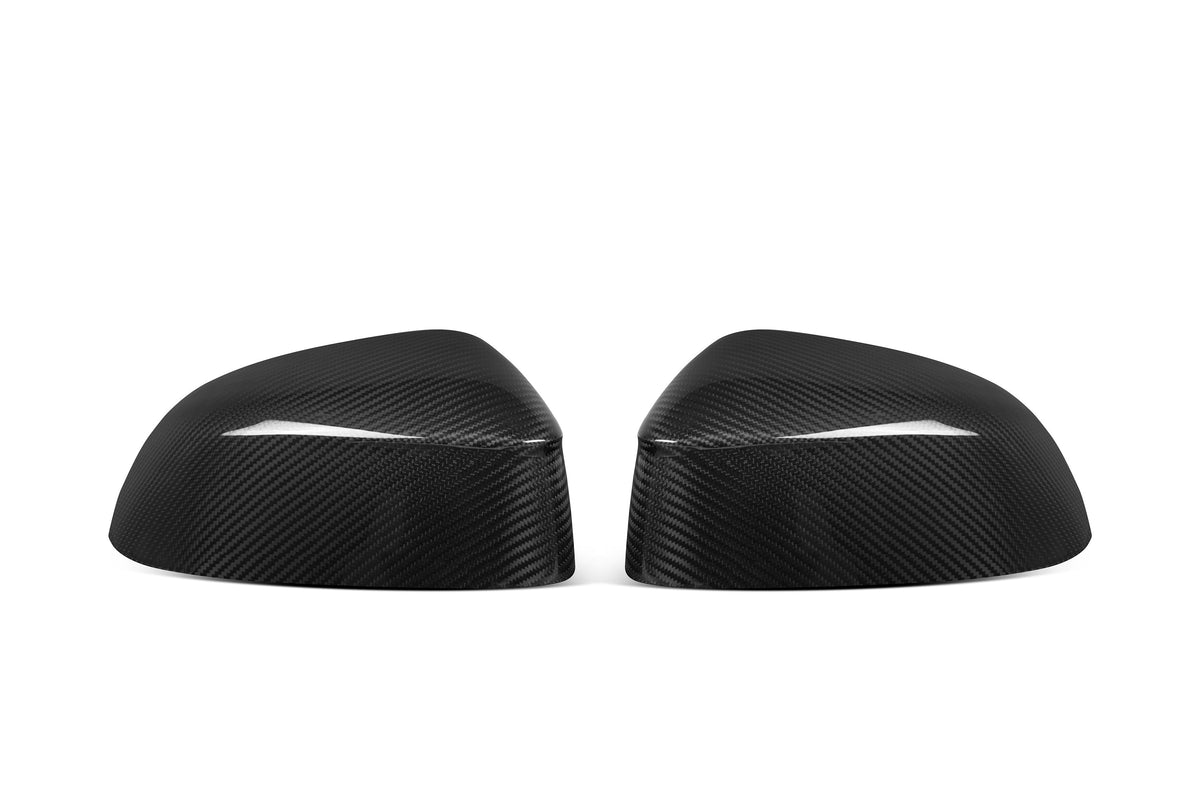 BMW X5 G05 & X6 G06 s/x Drive40/e M60 (Fits Both Pre-LCI & LCI) 2020 2021 2022 2023 2024 with Aftermarket Parts - OE Style Replacement Mirror Caps Pre-preg Carbon Fiber from Aero Republic