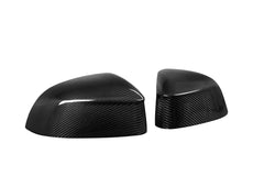 BMW X5 G05 & X6 G06 s/x Drive40/e M60 (Fits Both Pre-LCI & LCI) 2020 2021 2022 2023 2024 with Aftermarket Parts - OE Style Replacement Mirror Caps Pre-preg Carbon Fiber from Aero Republic