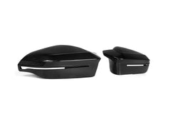 BMW X3 M50i/30i xDrive G45 2025-ON (Left & Right Hand Drive) with Aftermarket Parts - M5 Style Mirror Caps Dry Pre-preg&nbsp;Carbon Fiber from Aero Republic