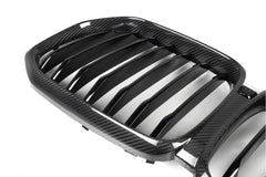 BMW X5 G05 M50i x/s Drive 40i Pre-LCI 2019 2020 2021 2022 2023 with Aftermarket Parts - Single Slat Front Kidney Grill Pre-preg Carbon Fiber from Aero Republic