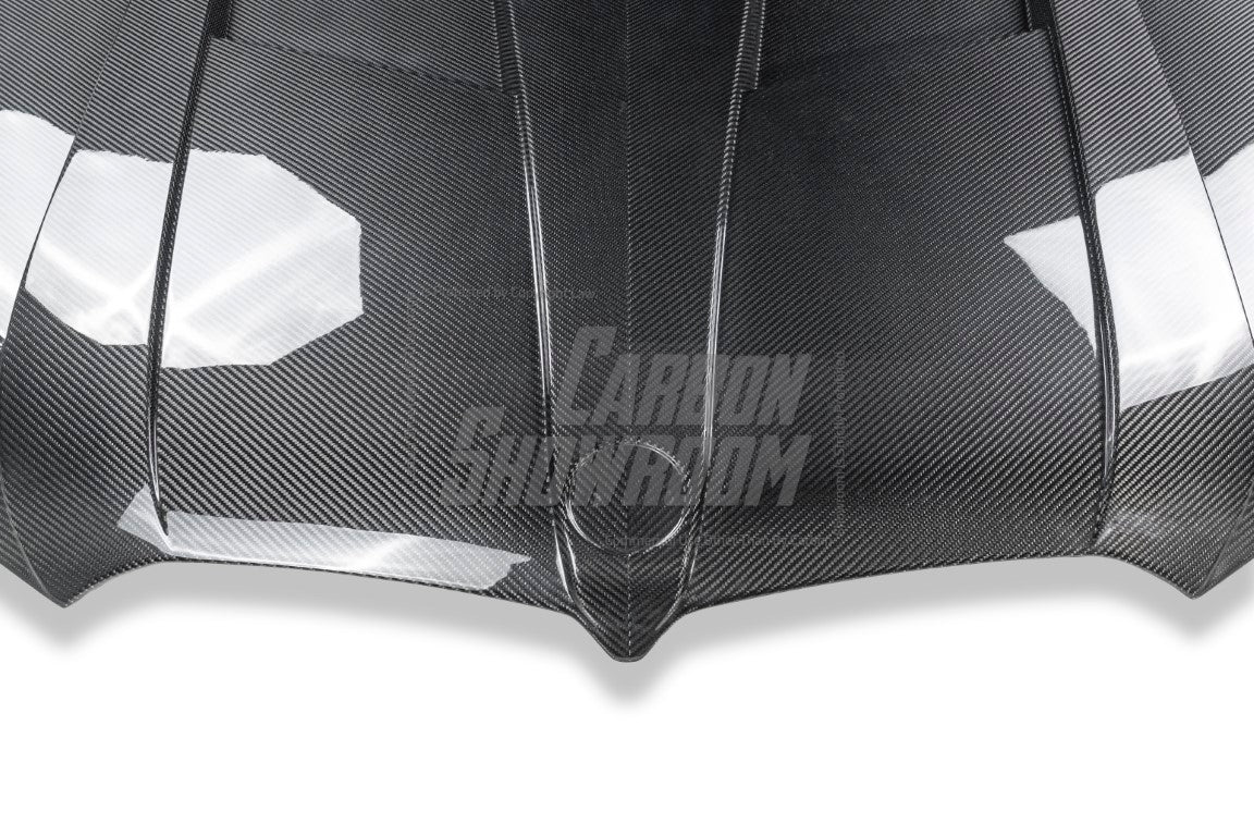 BMW X5 G05 & X5M X5MC F95 (Fits Both Pre-LCI & LCI) 2020-ON & X6 G06 & X6M X6MC F96 (Fits Both Pre-LCI &  LCI) 2020-ON with Aftermarket Parts - LD Style Hood Dry Pre-preg Carbon Fiber from Aero Republic
