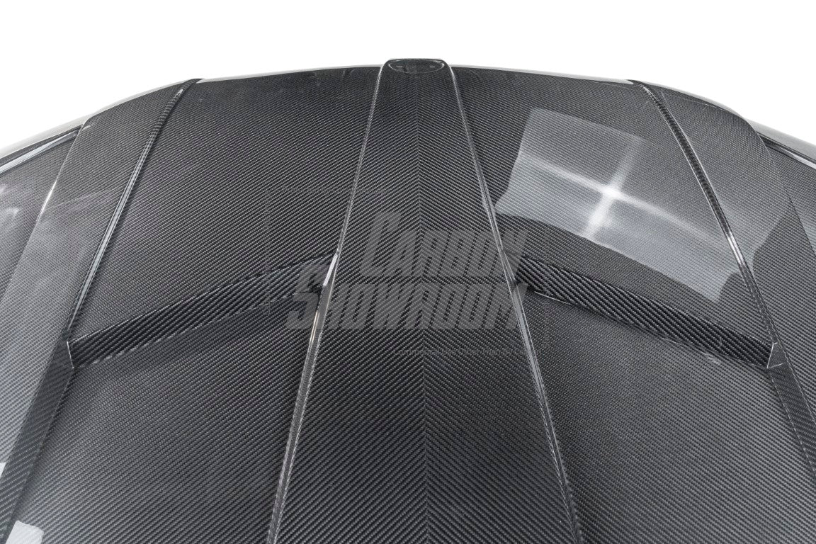 BMW X5 G05 & X5M X5MC F95 (Fits Both Pre-LCI & LCI) 2020-ON & X6 G06 & X6M X6MC F96 (Fits Both Pre-LCI &  LCI) 2020-ON with Aftermarket Parts - LD Style Hood Dry Pre-preg Carbon Fiber from Aero Republic
