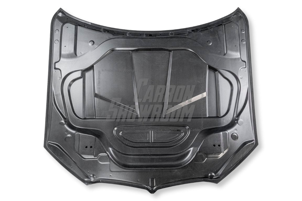 BMW X5 G05 & X5M X5MC F95 (Fits Both Pre-LCI & LCI) 2020-ON & X6 G06 & X6M X6MC F96 (Fits Both Pre-LCI &  LCI) 2020-ON with Aftermarket Parts - LD Style Hood Dry Pre-preg Carbon Fiber from Aero Republic