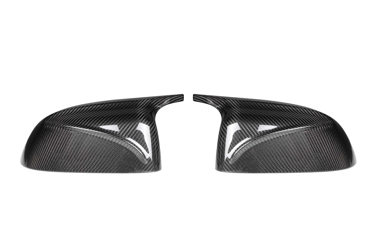 BMW X5 G05 & X6 G06 s/x Drive40/e M60 (Fits Both Pre-LCI & LCI) 2020 2021 2022 2023 2024 with Aftermarket Parts - XM Style Replacement Mirror Caps Pre-preg Carbon Fiber from Aero Republic