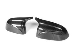 BMW X5 G05 & X6 G06 s/x Drive40/e M60 (Fits Both Pre-LCI & LCI) 2020 2021 2022 2023 2024 with Aftermarket Parts - XM Style Replacement Mirror Caps Pre-preg Carbon Fiber from Aero Republic