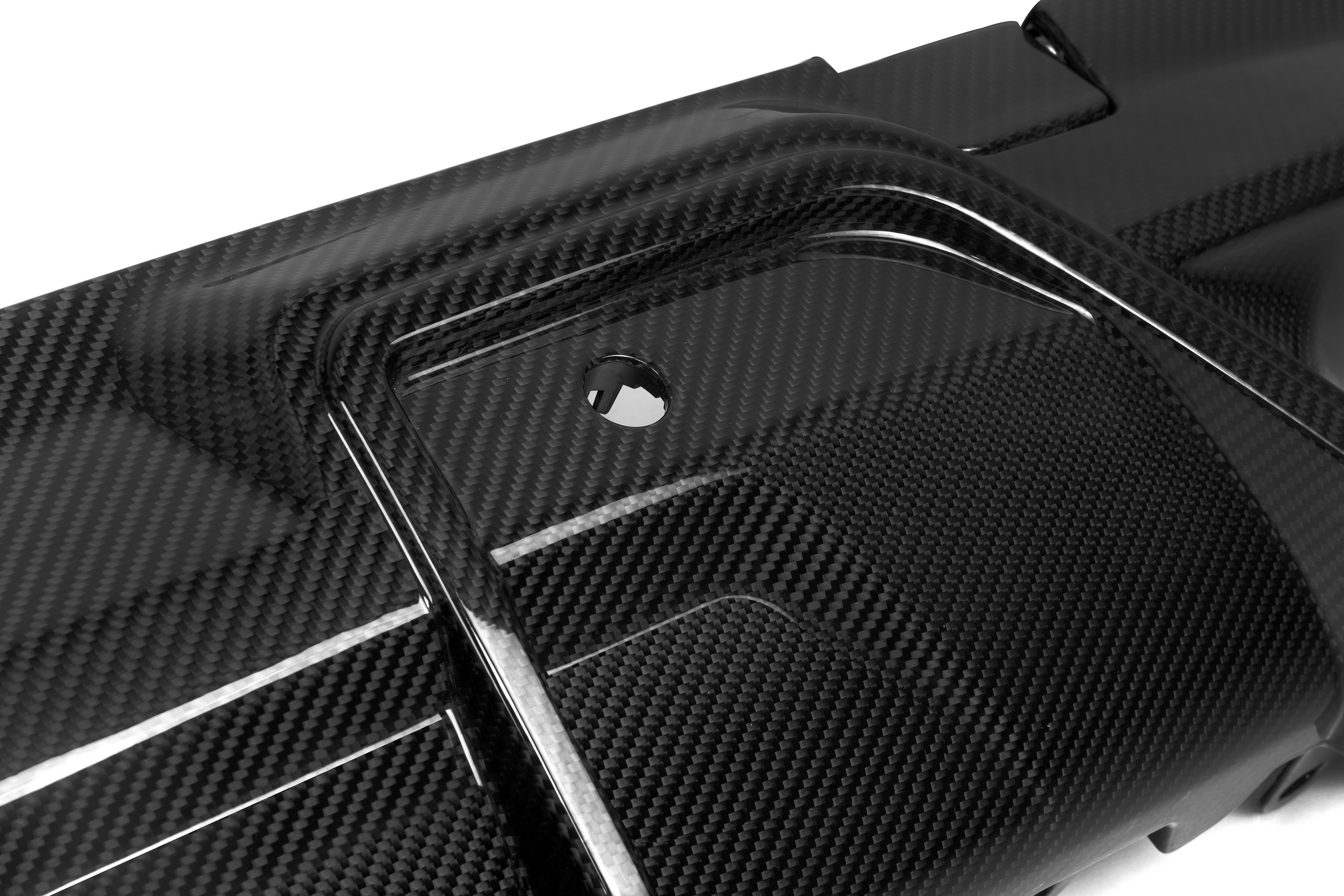 BMW X5M X5MC F95 LCI 2024-ON & X6M X6MC F96 LCI 2020-ON with Aftermarket Parts - OEM Style Rear Diffuser Dry Pre-preg Carbon Fiber?from Aero Republic
