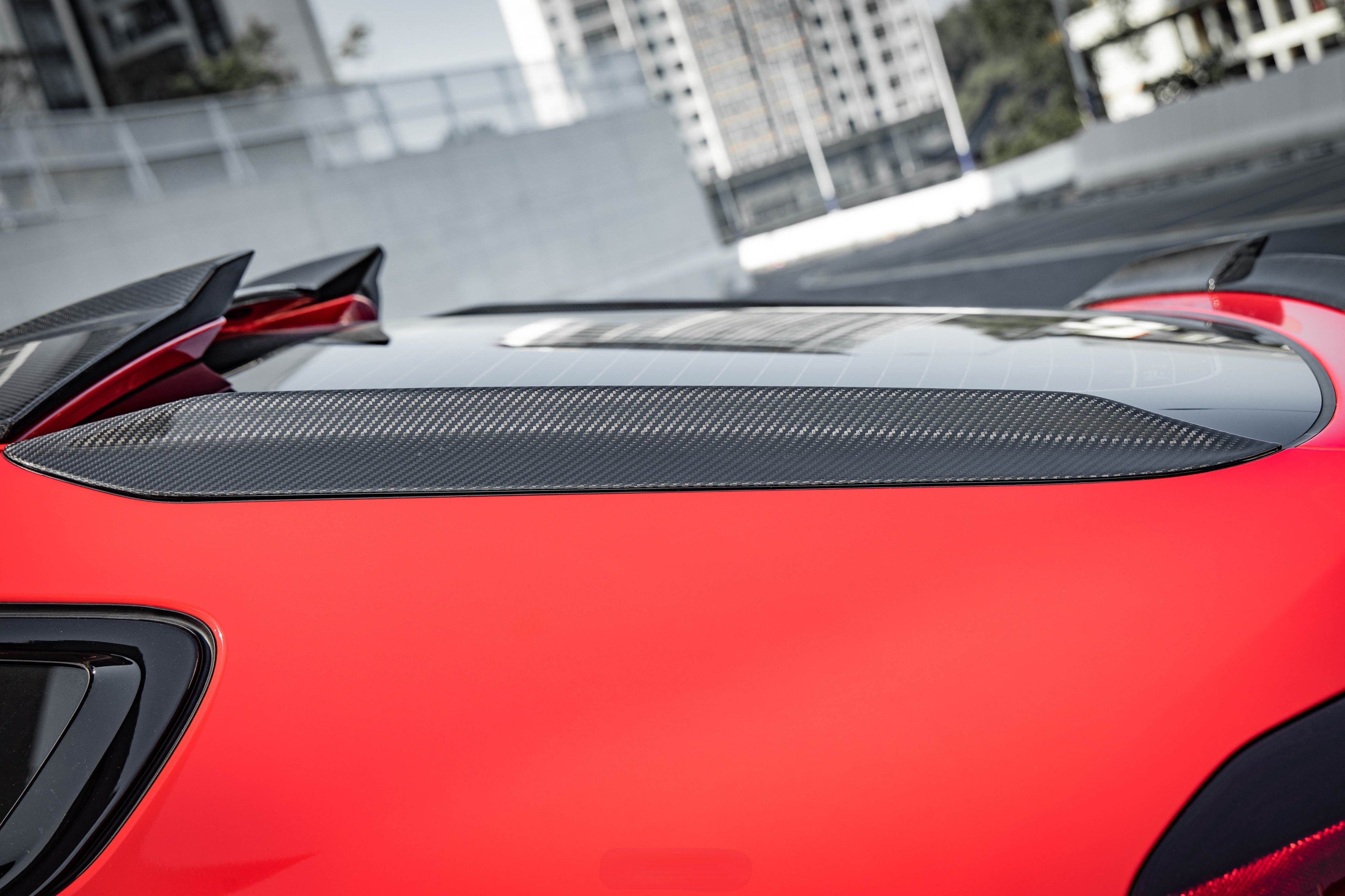 BMW X6 G06 & X6M X6MC F96 (Fits Both Pre-LCI & LCI) 2020-ON with Aftermarket Parts - MP Style Rear Window Fins Side Louvers Dry Pre-preg Carbon Fiber from Aero Republic