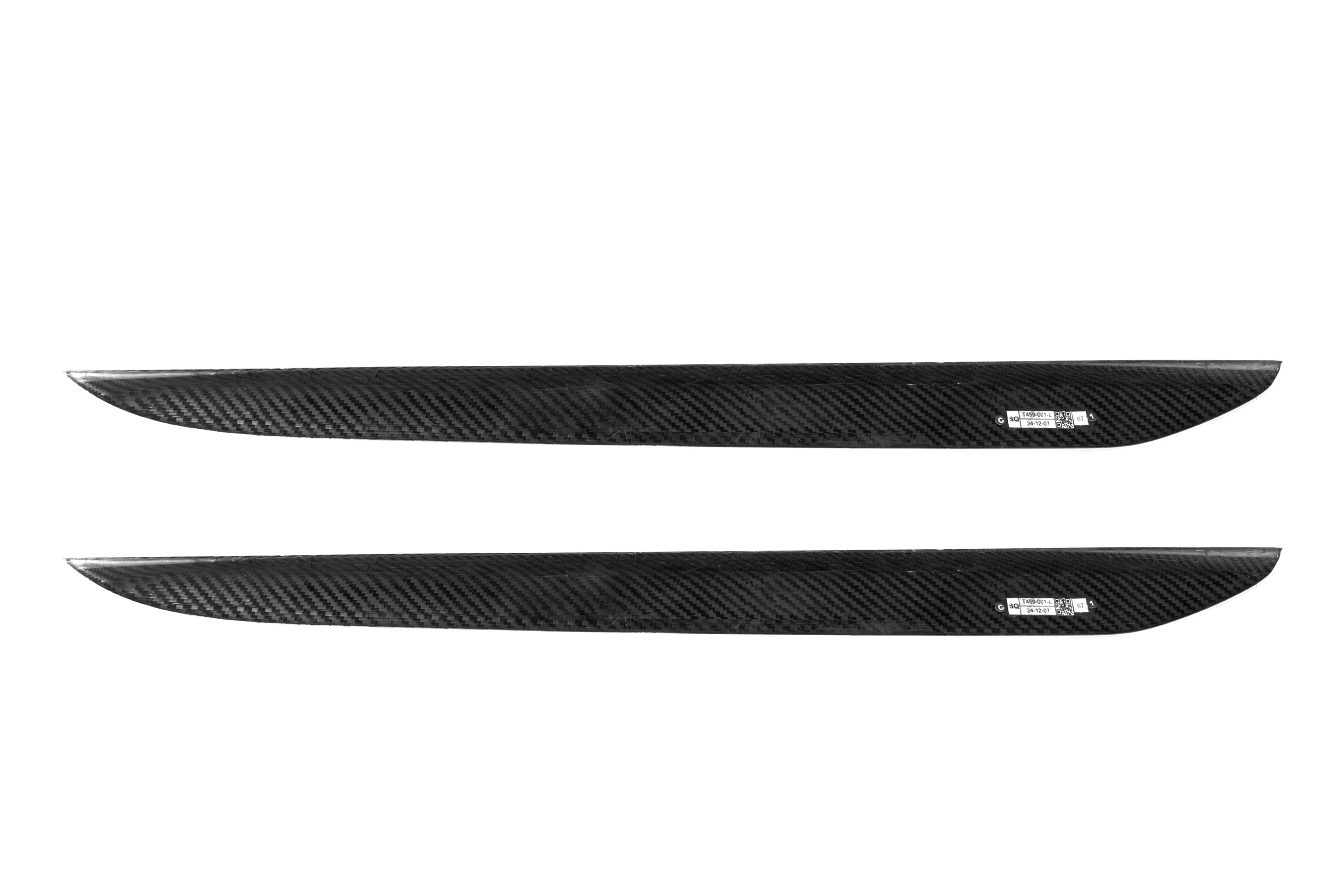 BMW X6 G06 & X6M X6MC F96 (Fits Both Pre-LCI & LCI) 2020-ON with Aftermarket Parts - MP Style Rear Window Fins Side Louvers Dry Pre-preg Carbon Fiber from Aero Republic