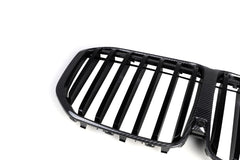 BMW X7 M60 M50i xDrive50i xDrive40i  G07 LCI 2019 2020 2021 2022 with Aftermarket Parts - Single Slat Front Kidney Grill Pre-preg Carbon Fiber from Aero Republic