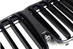 BMW X7 M60 M50i xDrive50i xDrive40i  G07 LCI 2019 2020 2021 2022 with Aftermarket Parts - Single Slat Front Kidney Grill Pre-preg Carbon Fiber from Aero Republic