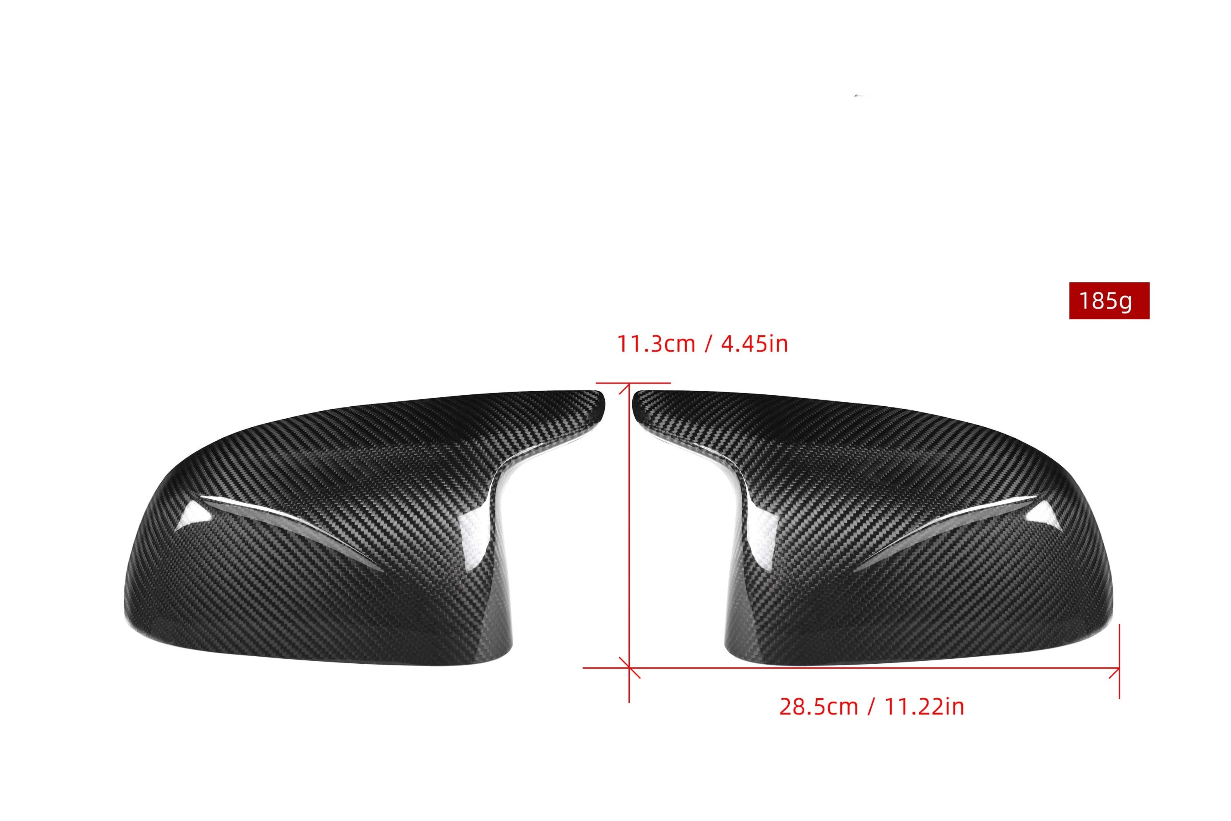 BMW XM G09 2023-ON (Fits Both Left Hand Drive & Right Hand Drive) with Aftermarket Parts - OEM Style Mirror Caps Dry Pre-preg Carbon Fiber from Aero Republic
