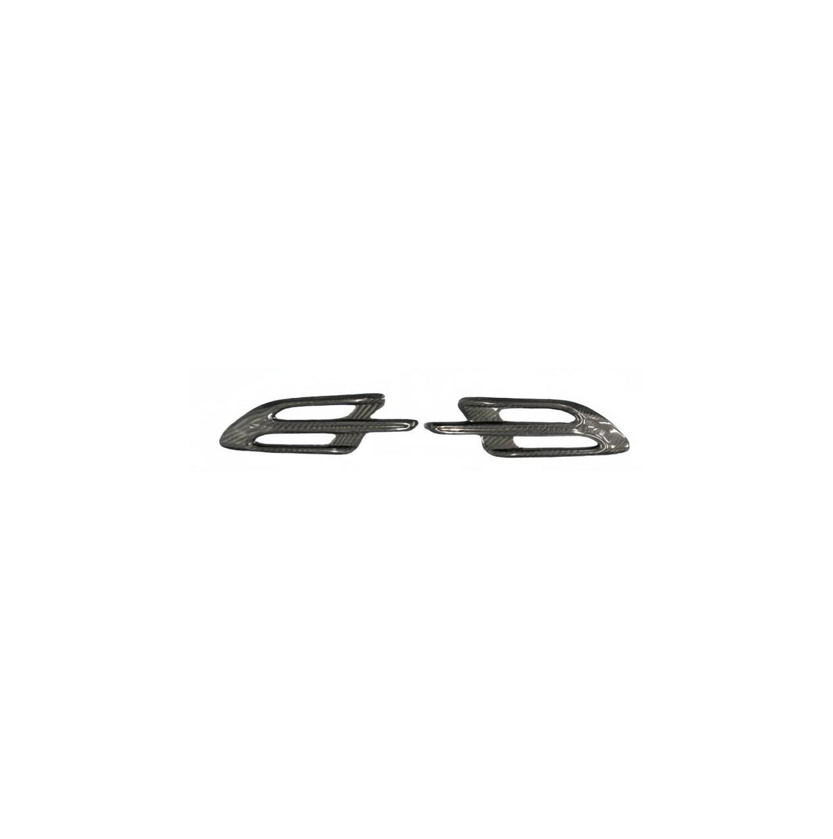 Aero Republic Front Side Vents Upper Valences Trim for Bentley Bentayga V8 W12 2017-2020 Carbon Fiber