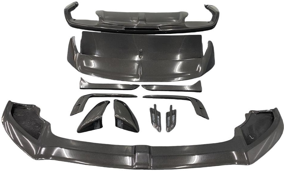 Bentley Bentayga V8 W12 2017 2018 2019 2020 with Aftermarket Parts - Full Body Kit Carbon Fiber from Aero Republic