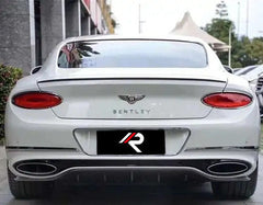 Bentley Continental GT 2020 2021 2022 2023 2024 with Aftermarket Parts - Rear Diffuser Carbon Fiber from Aero Republic