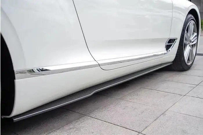 Bentley Continental GT 2020 2021 2022 2023 2024 with Aftermarket Parts - Side Skirts Carbon Fiber from Aero Republic