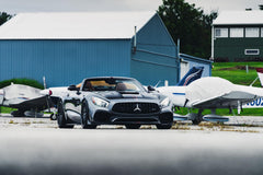 Mercedes Benz AMG GT GTS C190 2015 2016 2017 Pre-Facelift with Aftermarket Parts - RT Style Front Lip Carbon Fiber from Aero Republic