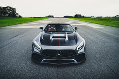 Mercedes Benz AMG GT GTS C190 2015 2016 2017 Pre-Facelift with Aftermarket Parts - RT Style Front Lip Carbon Fiber from Aero Republic
