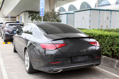 Mercedes Benz CLS-Class C257 W257 AMG CLS53 CLS450 CLS350 2019 2020 2021 2022 2023 with Aftermarket Parts - OE Style Rear Lip Spoiler Pre-preg Carbon Fiber from Aero Republic