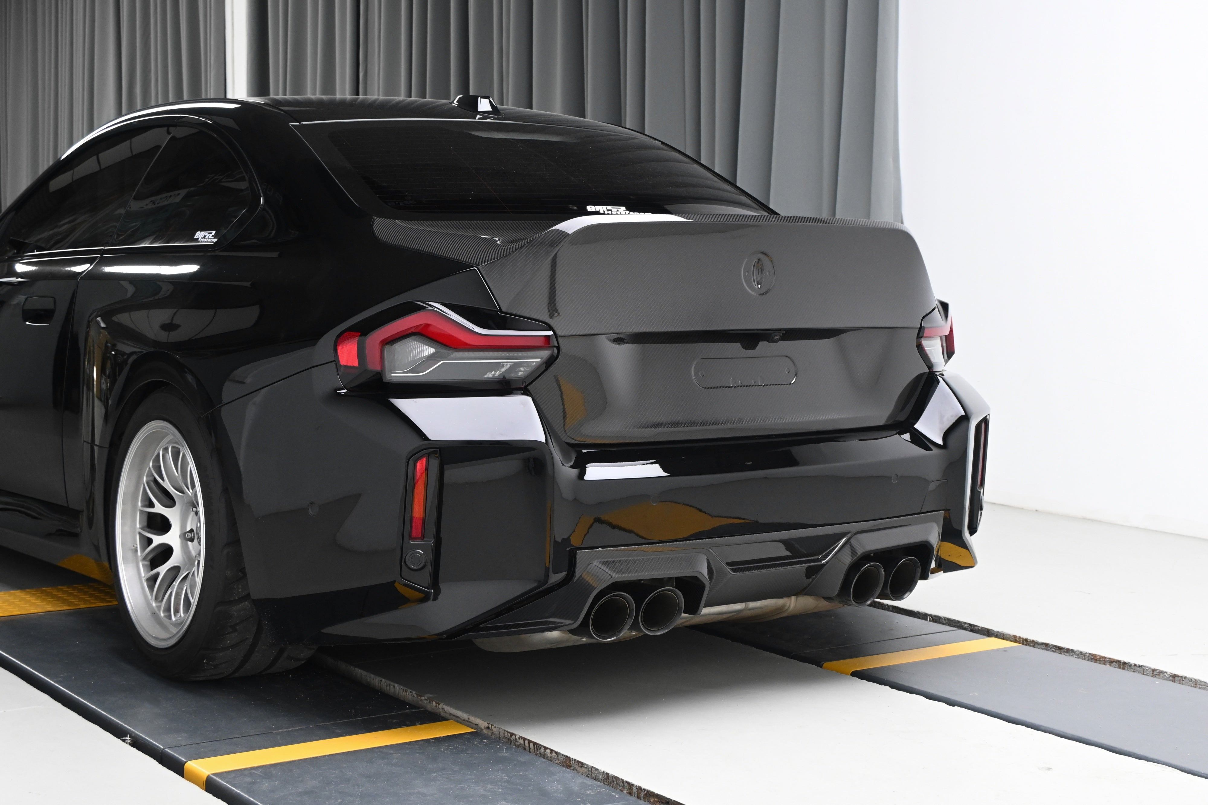 BMW M2C M2 G87 2023-ON & 2 Series M240i 230i G42 2022-ON with Aftermarket Parts - CS Style Ducktail Trunk Dry Pre-preg Carbon Fiber from Aero Republic