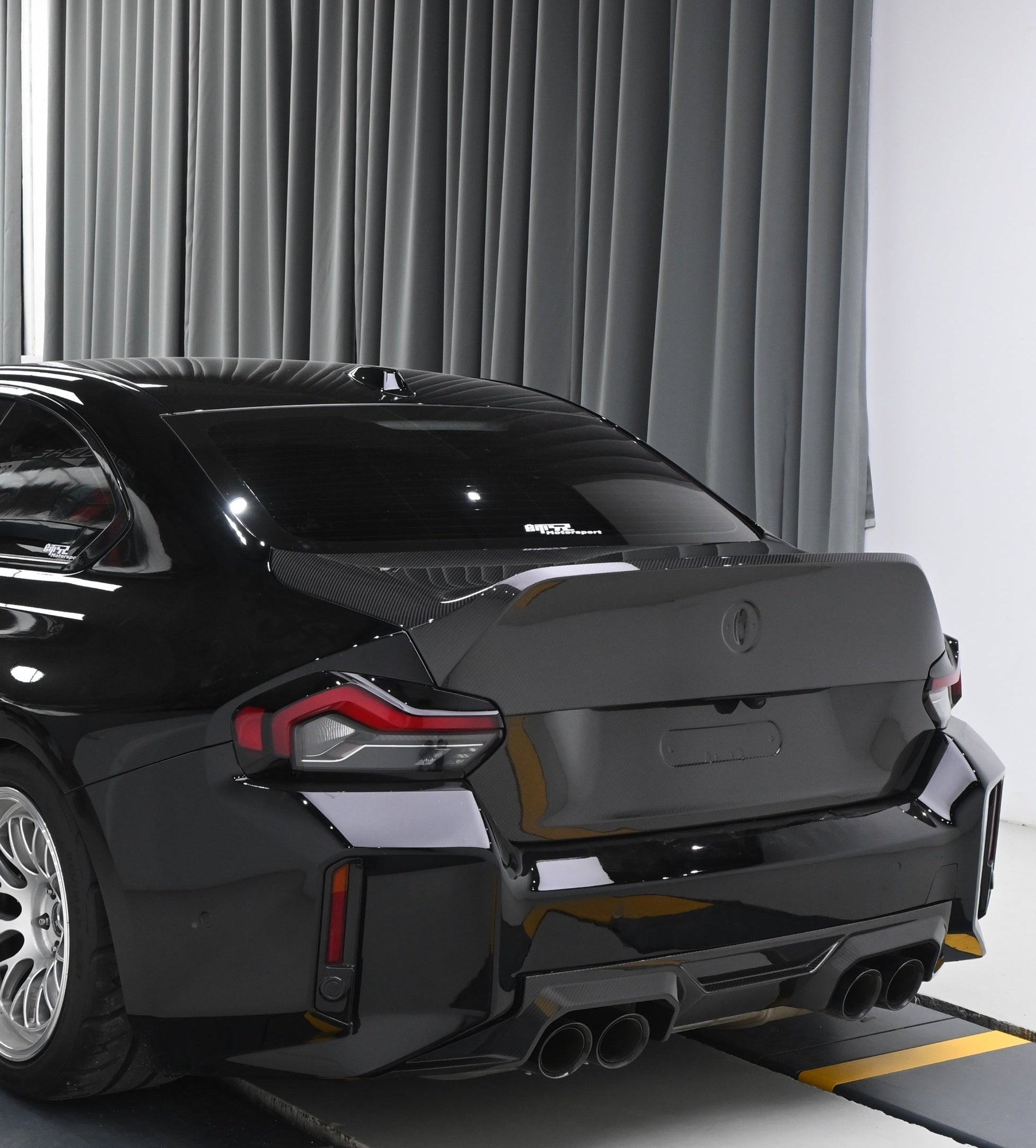 BMW M2C M2 G87 2023-ON & 2 Series M240i 230i G42 2022-ON with Aftermarket Parts - CS Style Ducktail Trunk Dry Pre-preg Carbon Fiber from Aero Republic