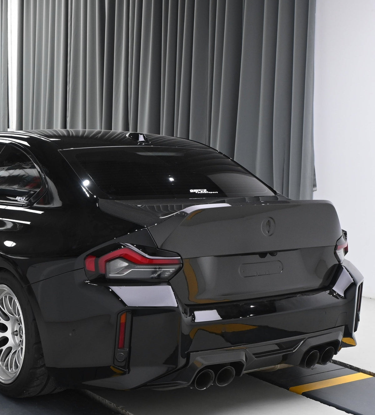 BMW M2C M2 G87 2023-ON & 2 Series M240i 230i G42 2022-ON with Aftermarket Parts - CS Style Ducktail Trunk Dry Pre-preg Carbon Fiber from Aero Republic