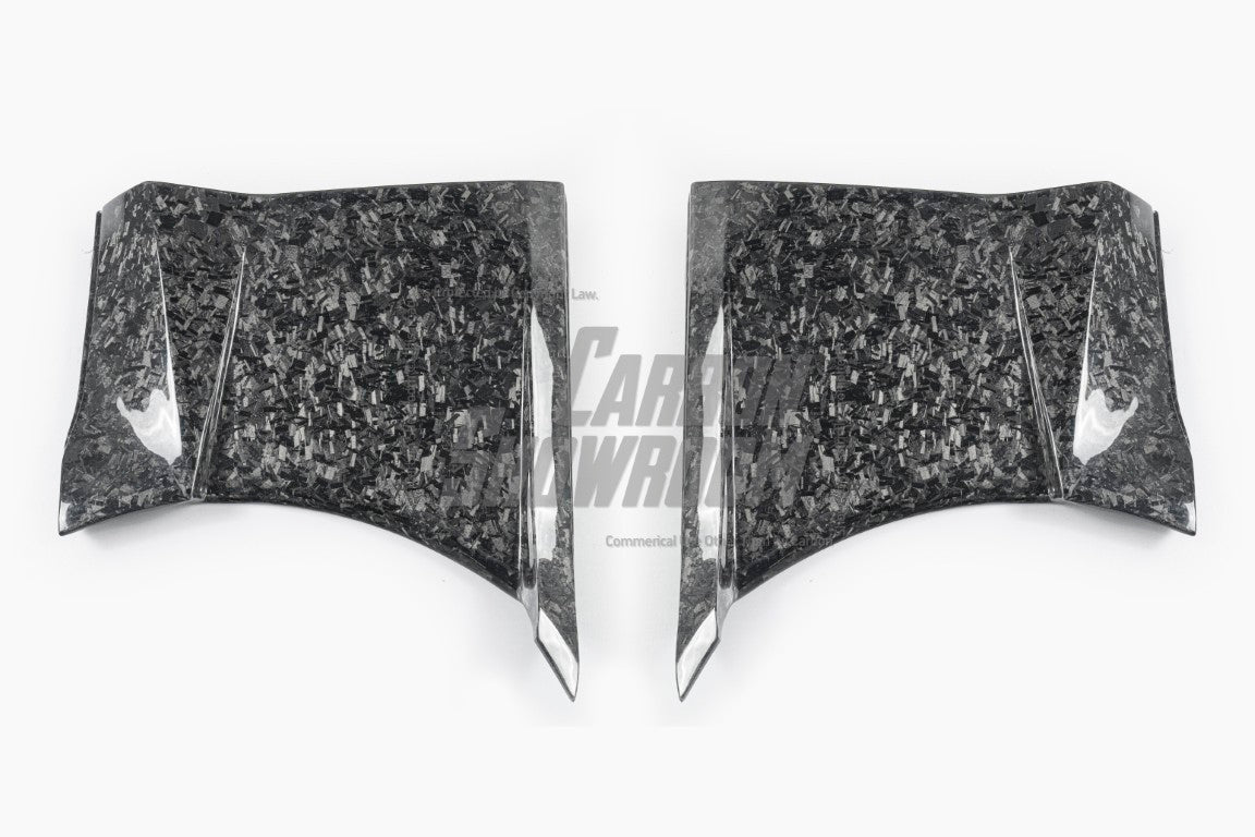 Aero Republic Carbon Fiber Front Fender Replacement E Style 2020 2021 2022 Toyota Supra A90 A91 - Performance SpeedShop