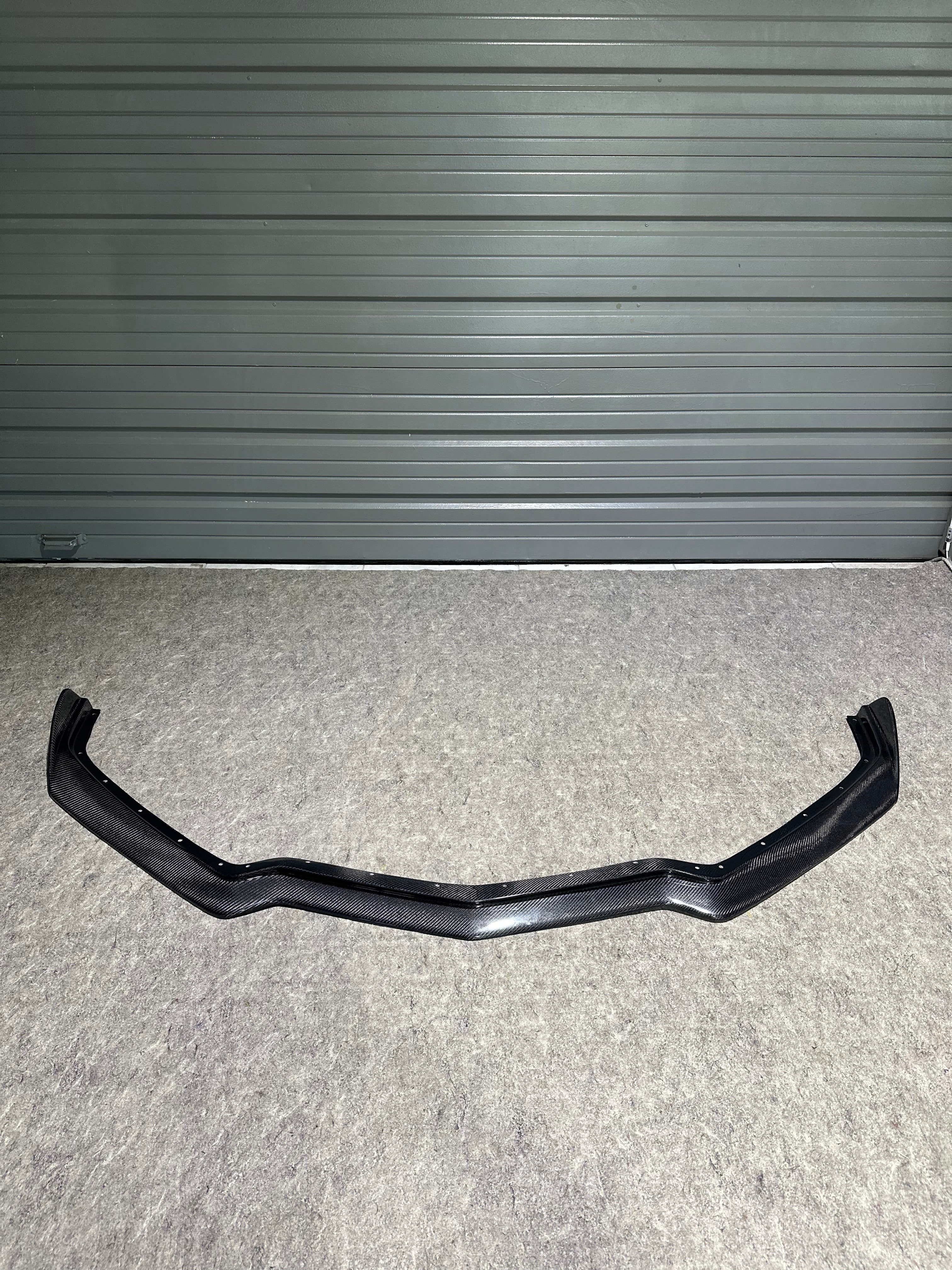 Aero Republic Carbon Fiber Front Splitter 5VM Style for Corvette C8 aftermarket parts