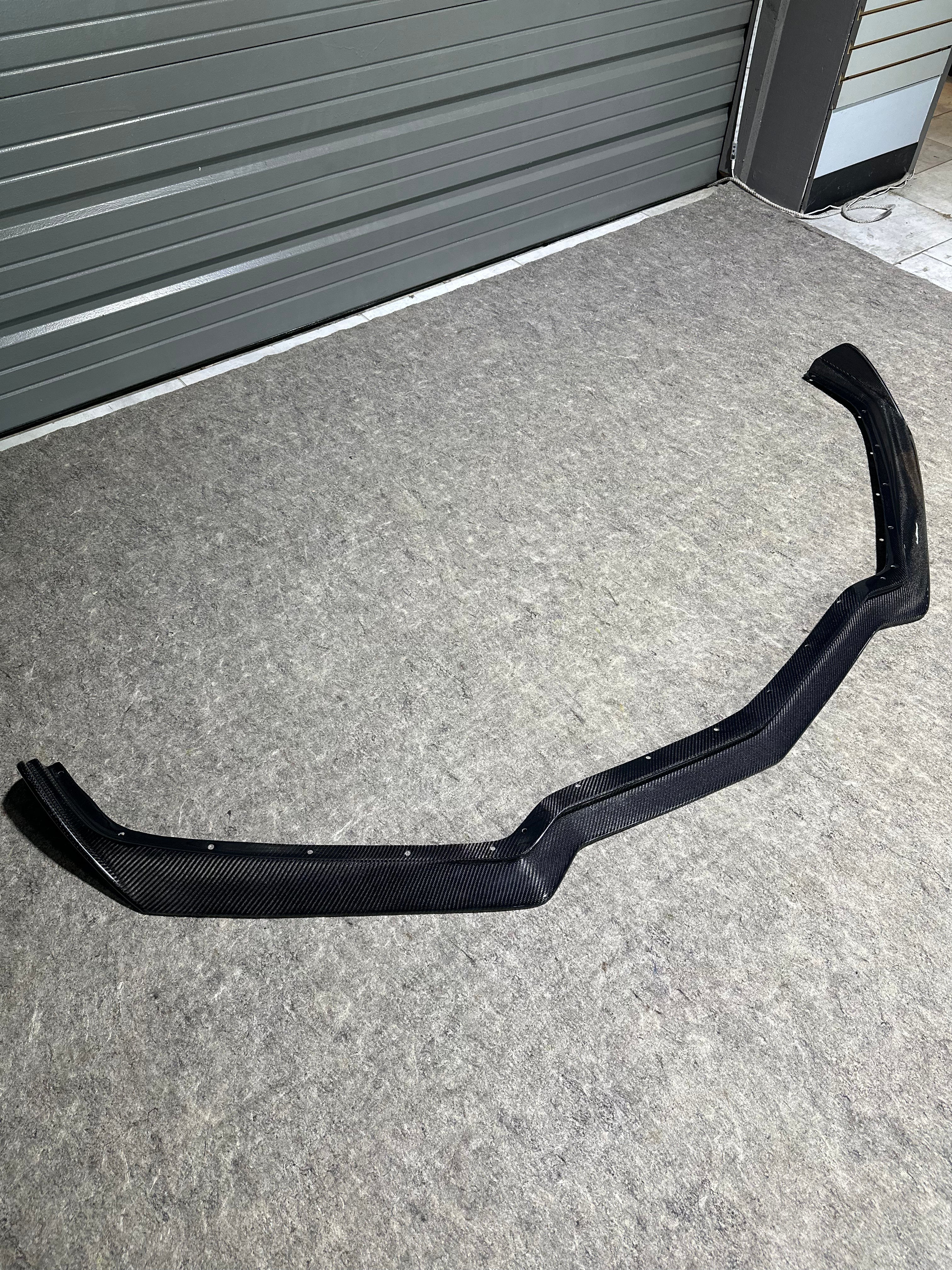 Aero Republic Carbon Fiber Front Splitter 5VM Style for Corvette C8 aftermarket parts