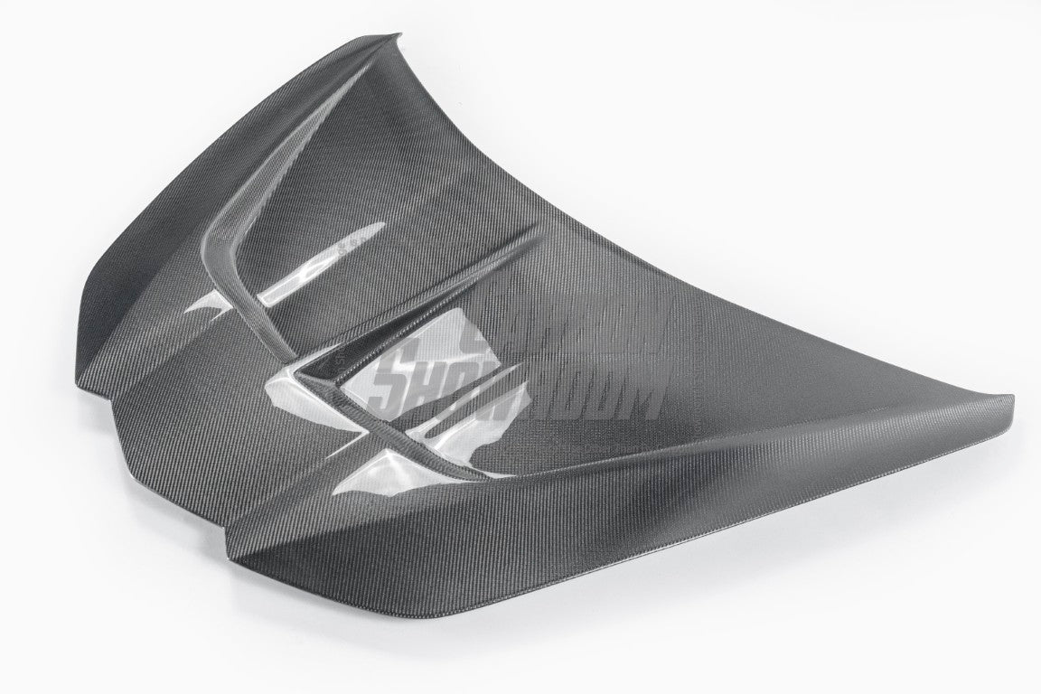 Aero Republic Carbon Fiber Hood Bonnet ST Style for Corvette C8 2020-ON - Performance SpeedShop