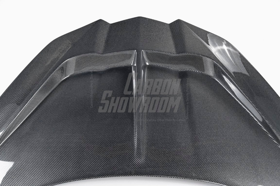 Aero Republic Carbon Fiber Hood Bonnet ST Style for Corvette C8 2020-ON - Performance SpeedShop